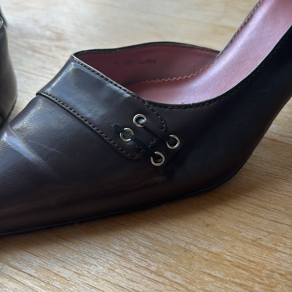 Jessica Sharp-toe heels deep purple - Picture 4 of 6